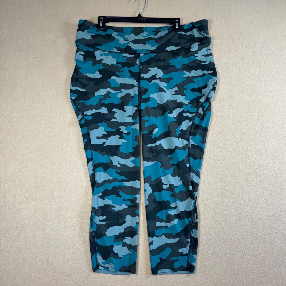 Lululemon Base Pace High Rise Crop 23 Heritage 365 Camo Brier Rose Multi Size 20